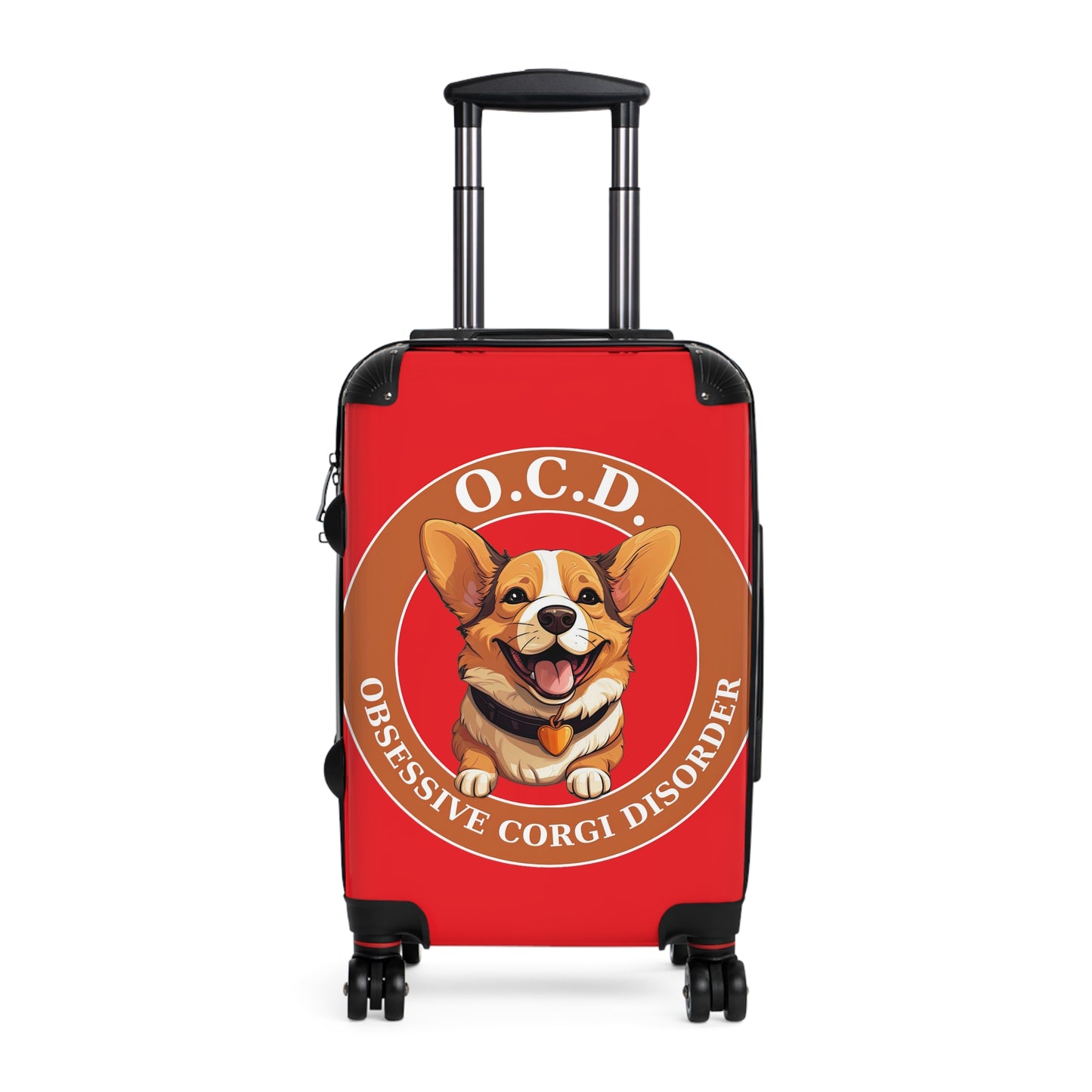 O.C.D. Obsessive Corgi Disorder - Suitcase
