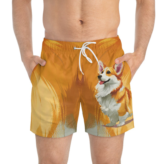 Classic Corgi Swim Trunks