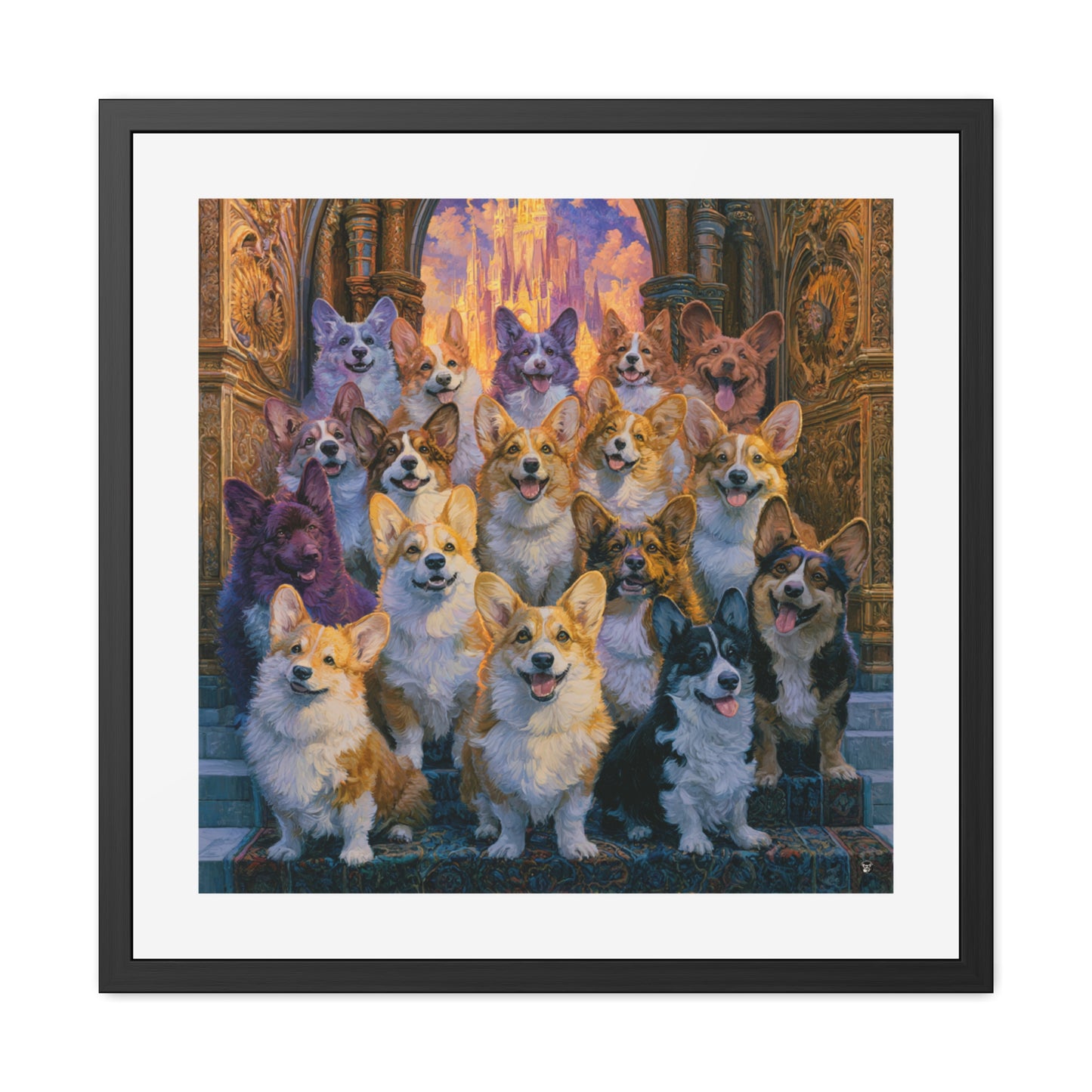 Pearly Gates Framed Print
