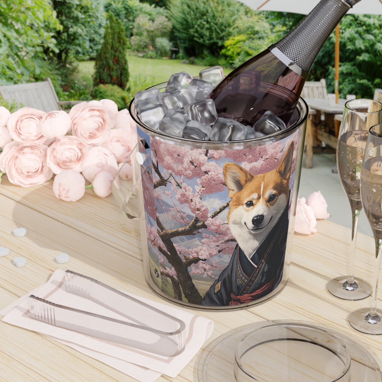 Zendog - Ice Bucket with Tongs