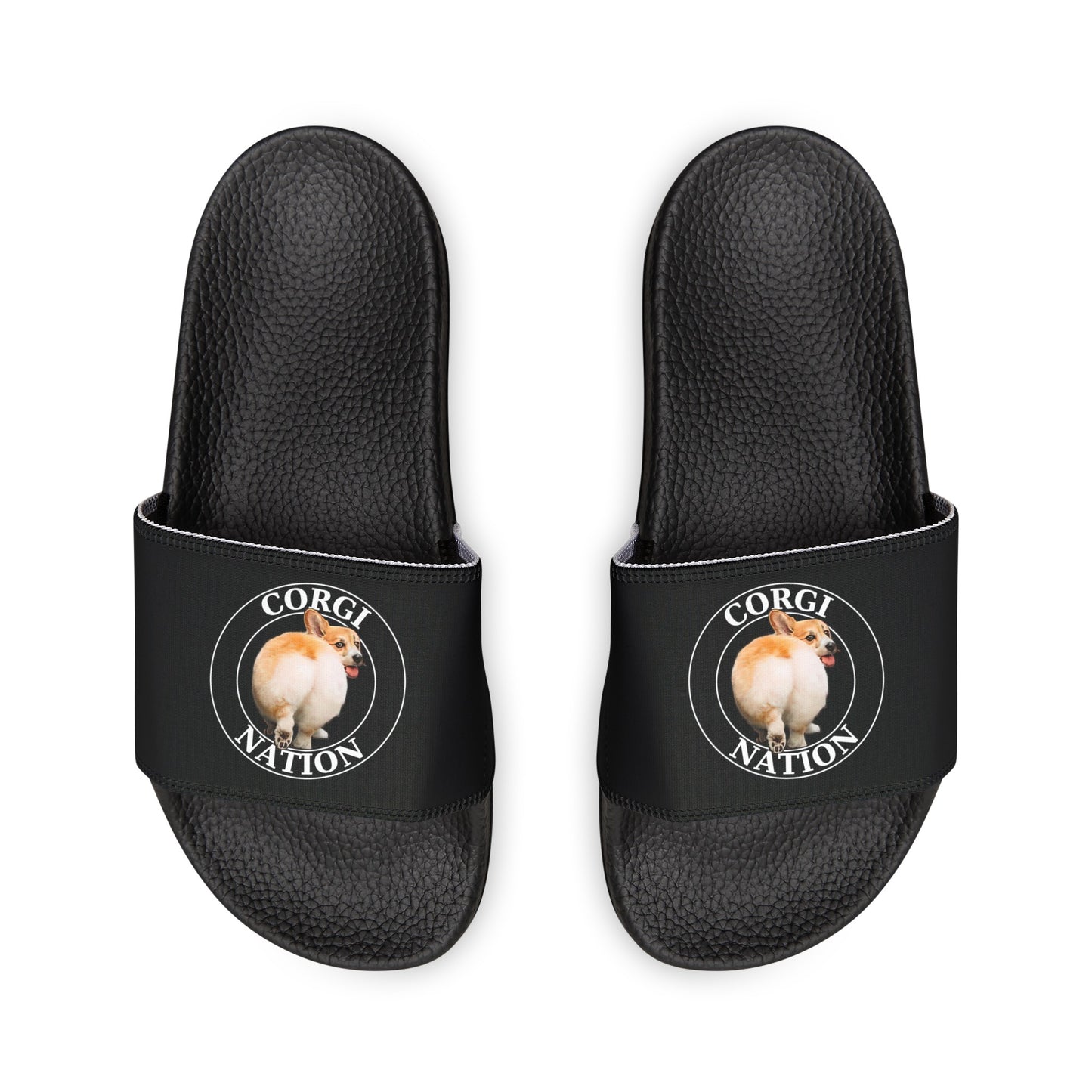 Corgi Nation - Men's Slide Sandals