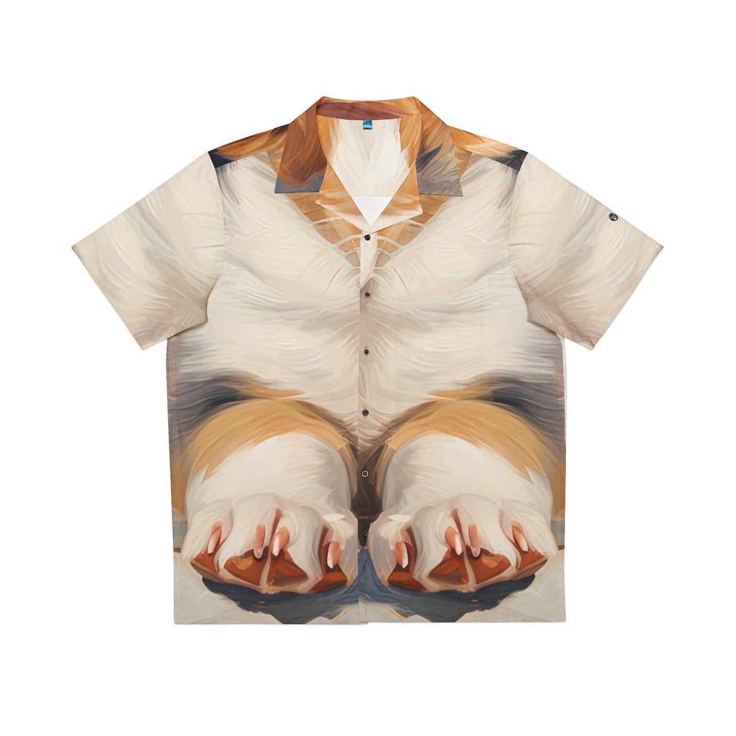 Chemise hawaïenne Patte de chiot