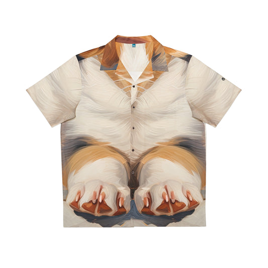 Chemise hawaïenne Patte de chiot