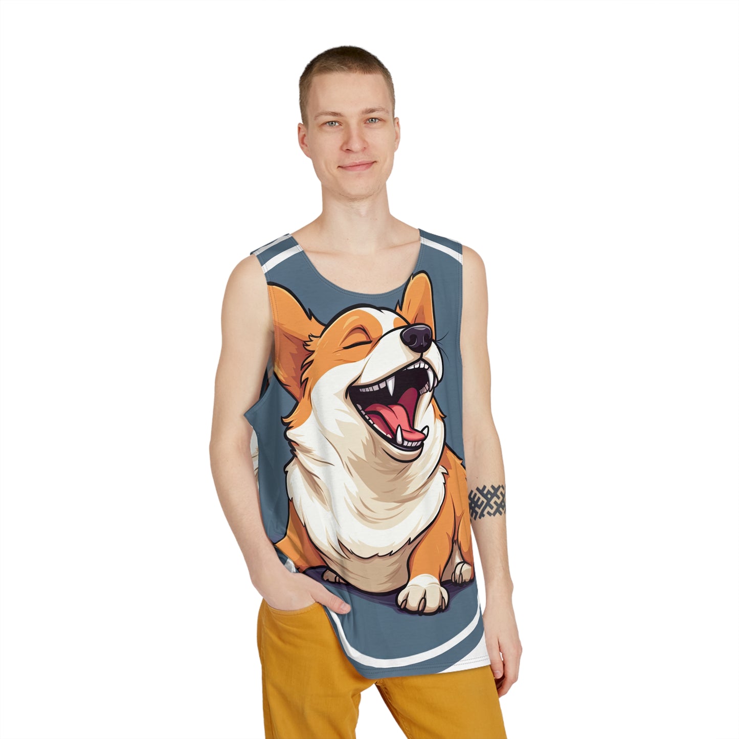 Comical Corgi Tank