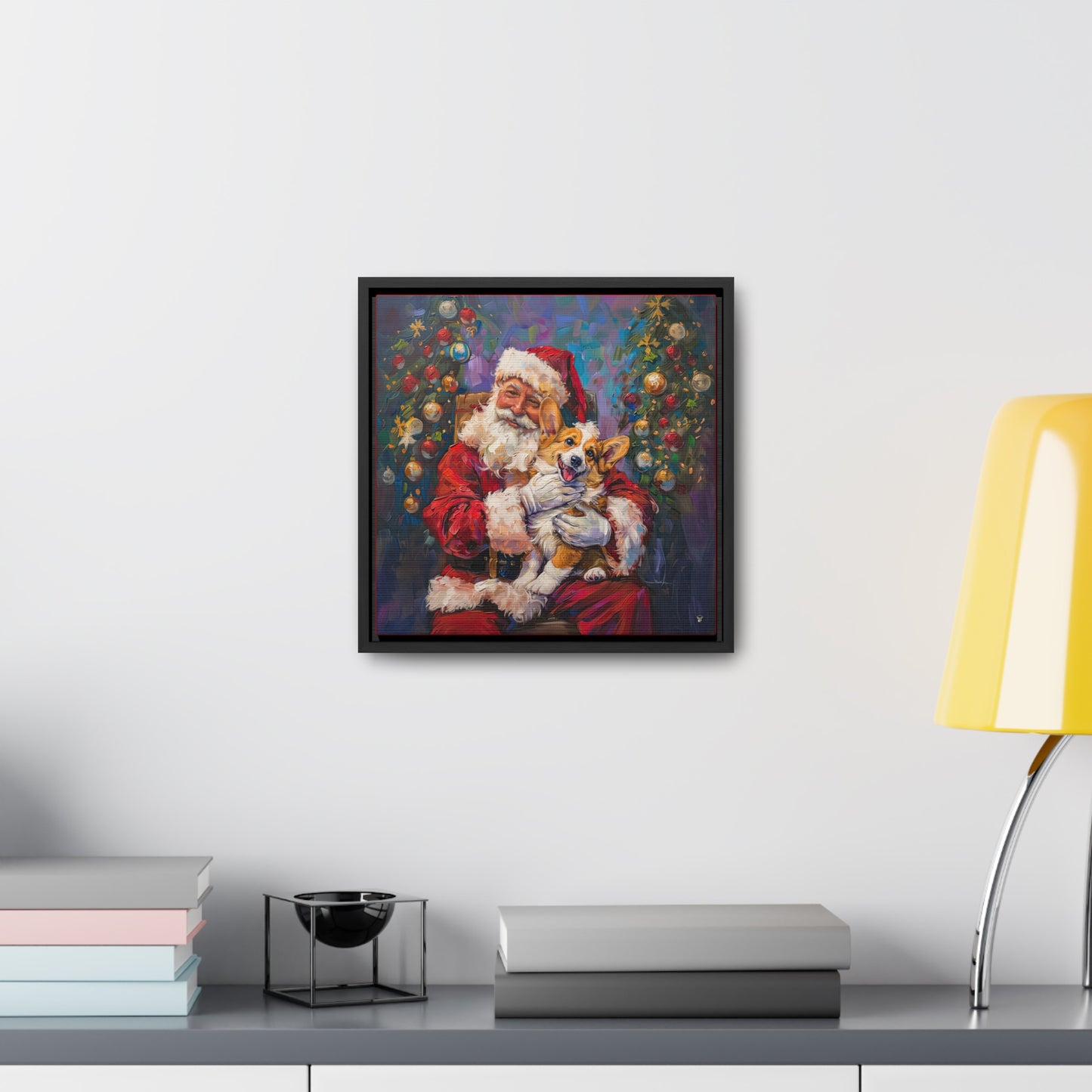 Nice List - Framed on Canvas