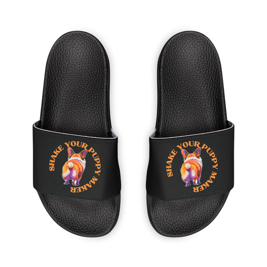 Shake Your Puppy Maker - Women's Slide Sandals