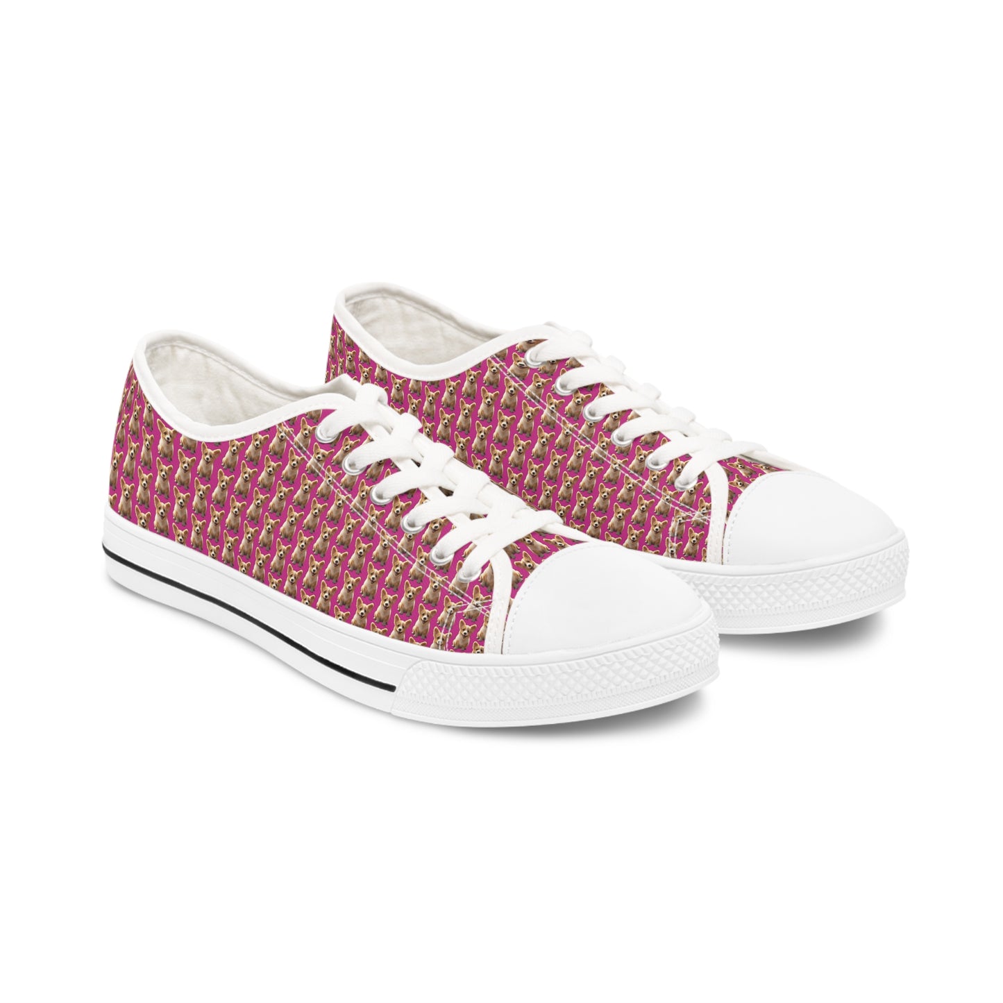 Sweetness Mosaic - Women's Low Top Sneakers