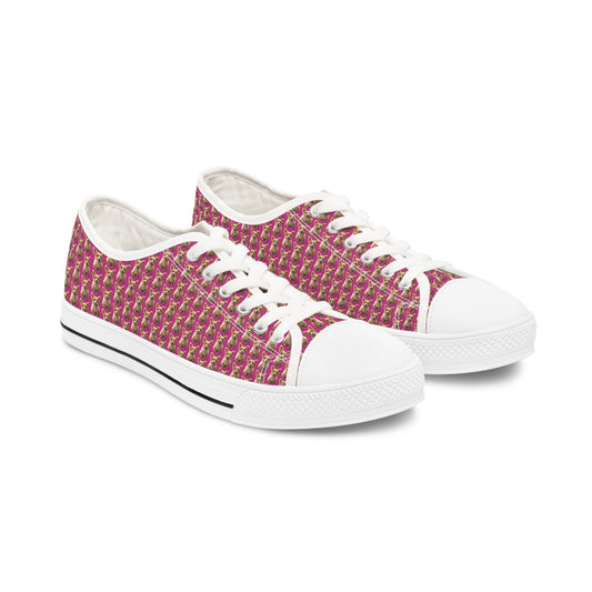 Sweetness Mosaic - Women's Low Top Sneakers