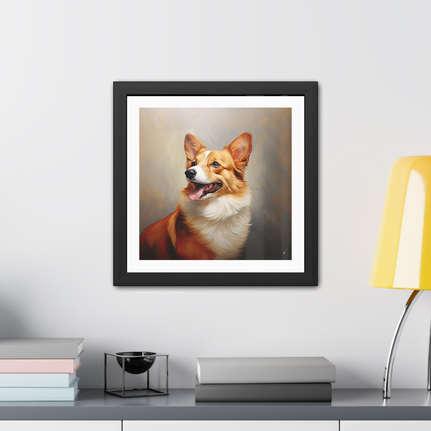 Pembroke Portrait - Framed Print
