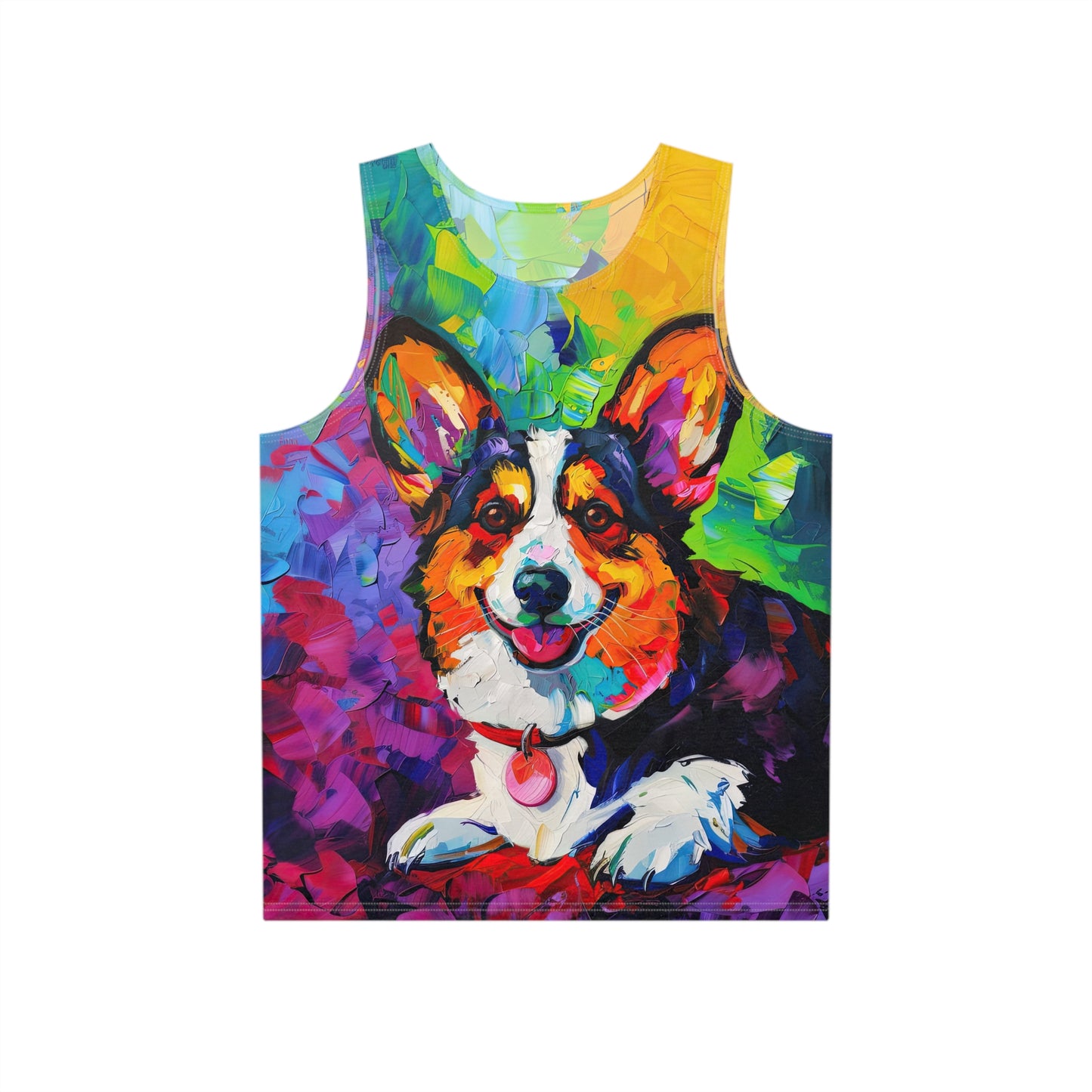 Colorful Cardigan Tank