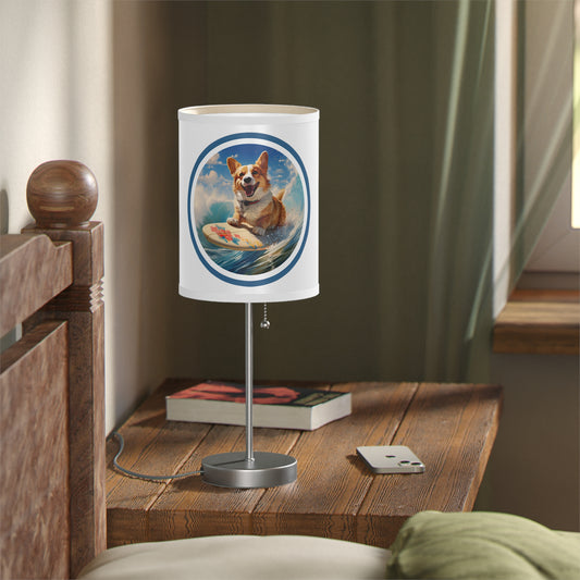 Cowabunga Corgi - Lamp