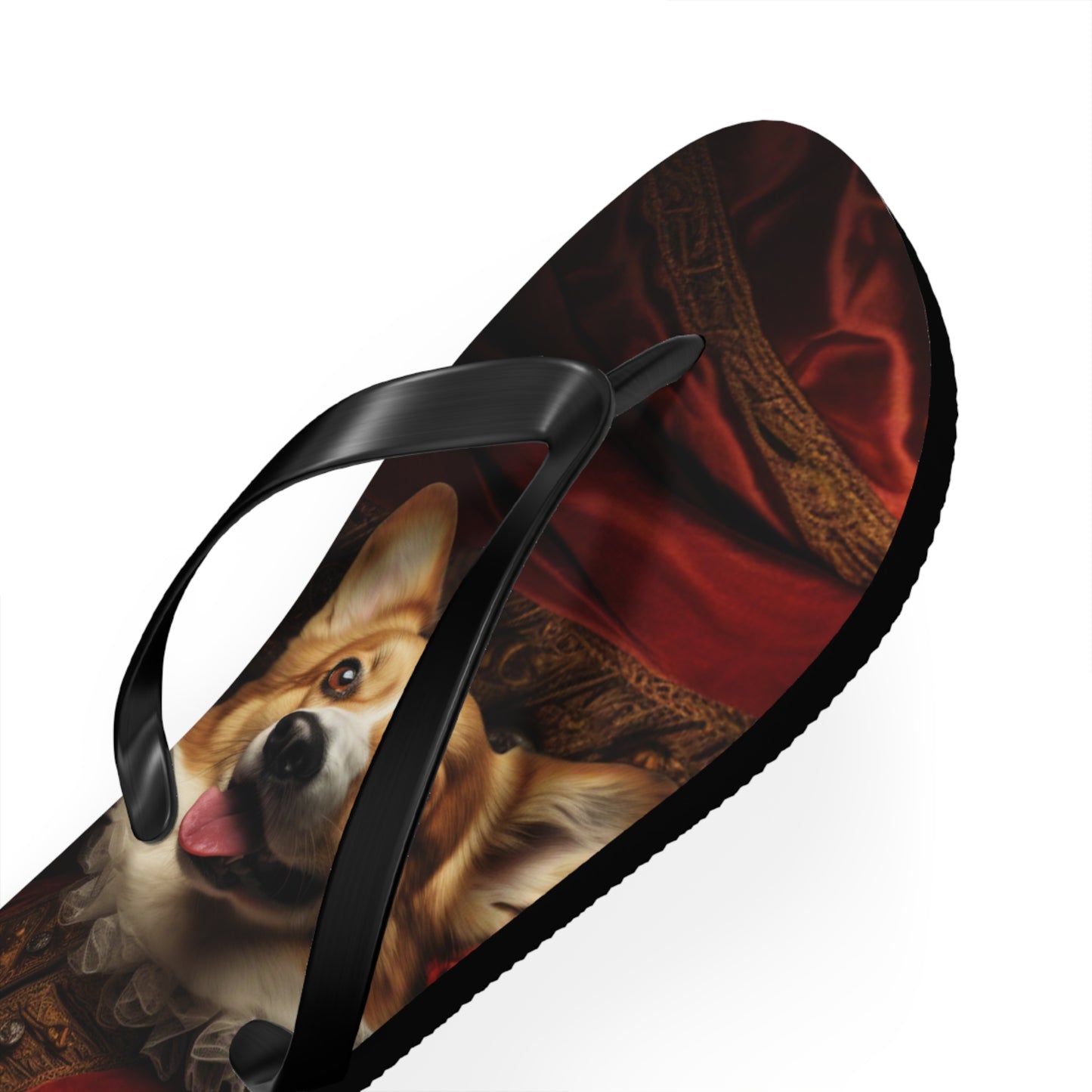 Renaissance Corgi Flip-Flops