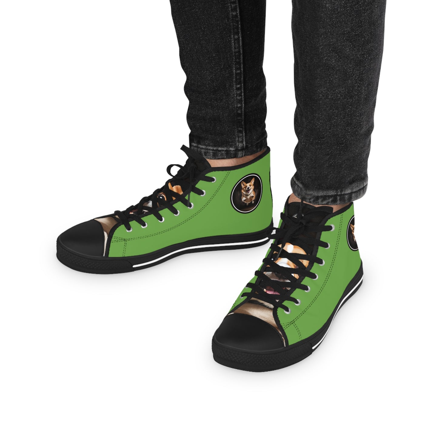 The Greeter - Men's High Top Sneakers