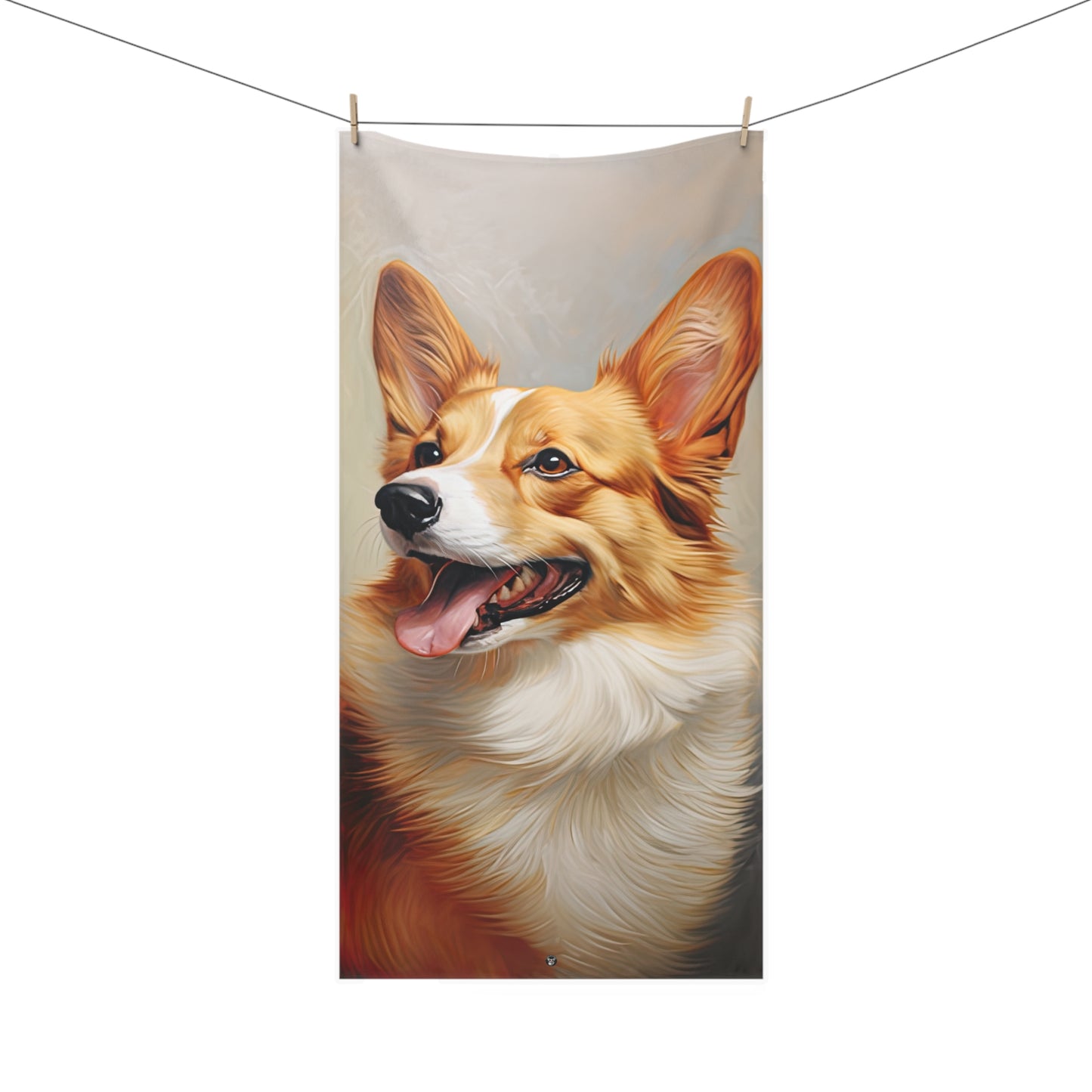 Pembroke Portrait - Bath Towel