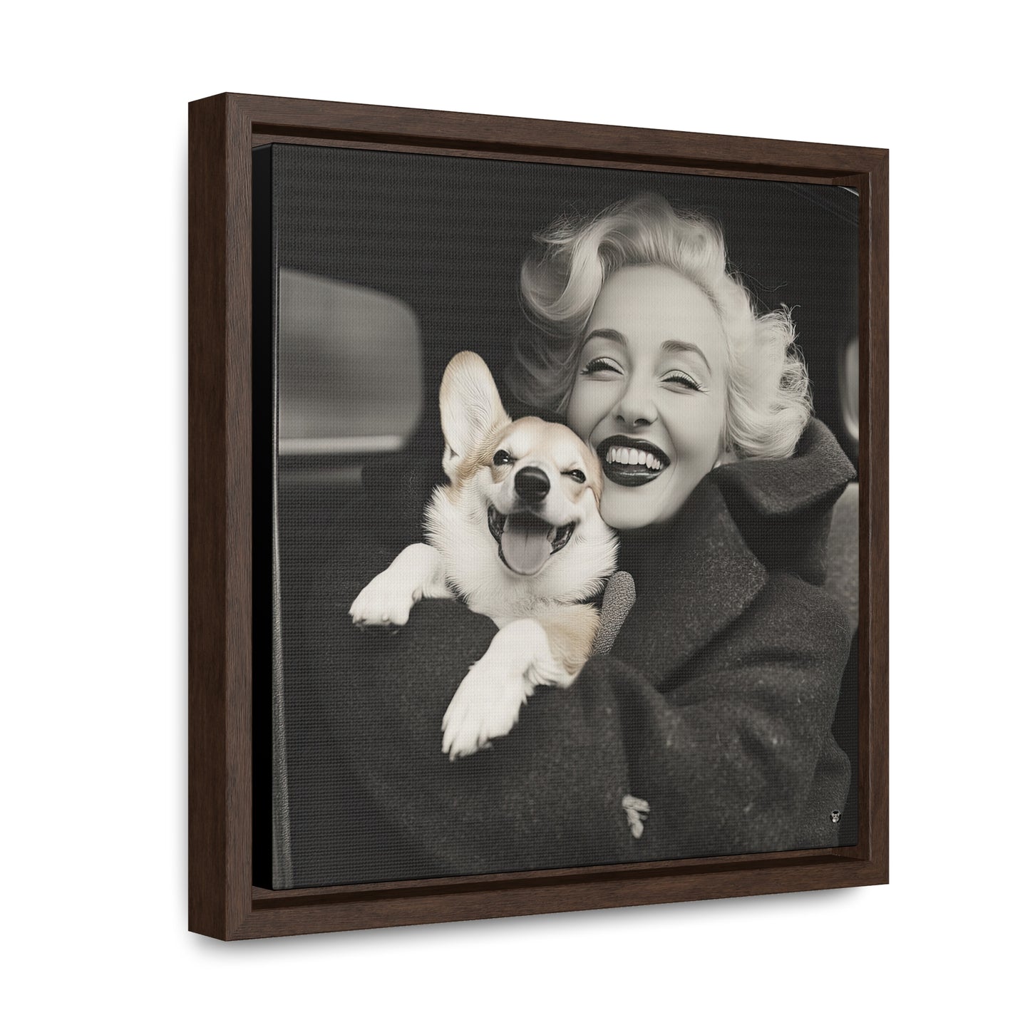 Marilyn's Bestie - Framed on Canvas