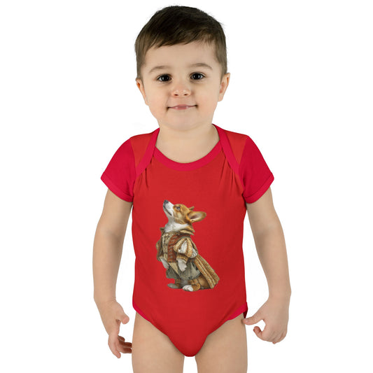 Prince Corgi Infant Bodysuit