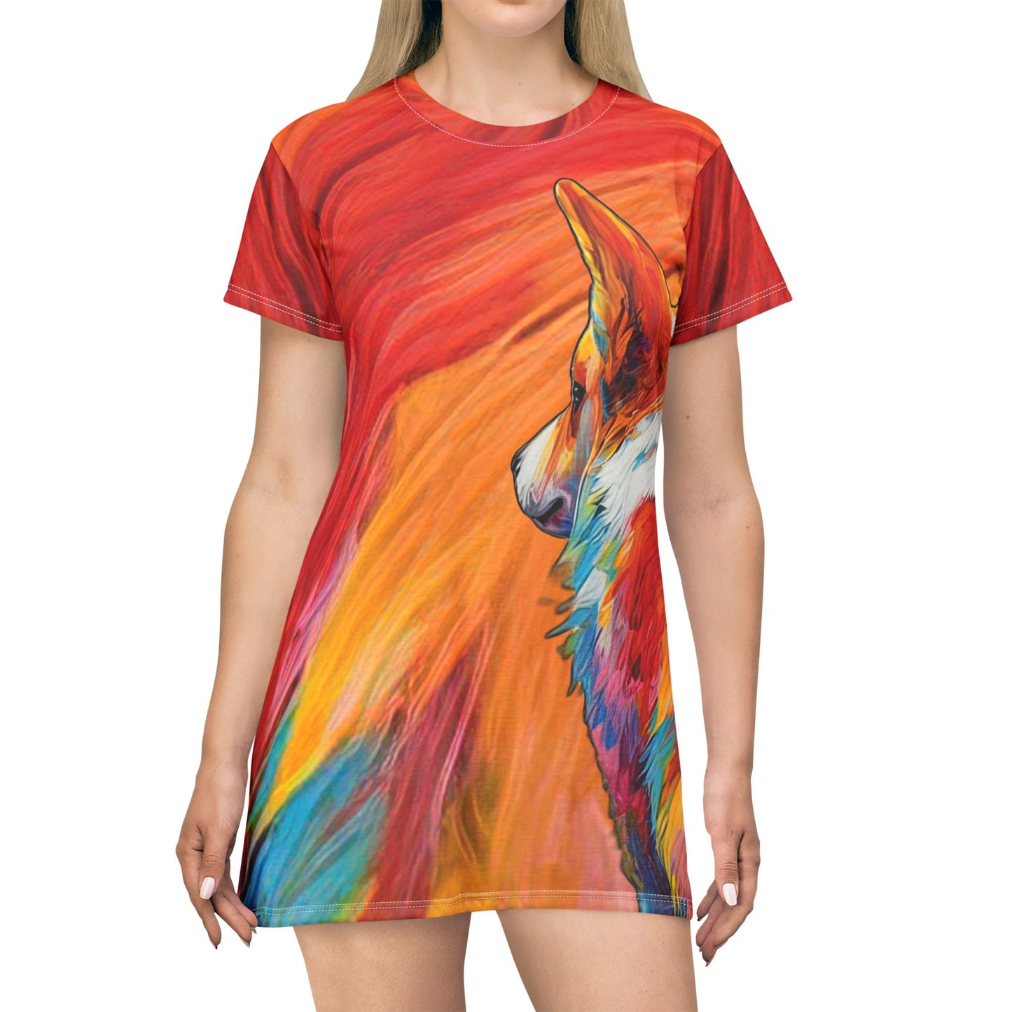 Peekaboo T-Dress