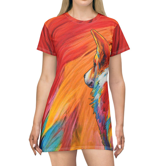 Peekaboo T-Dress