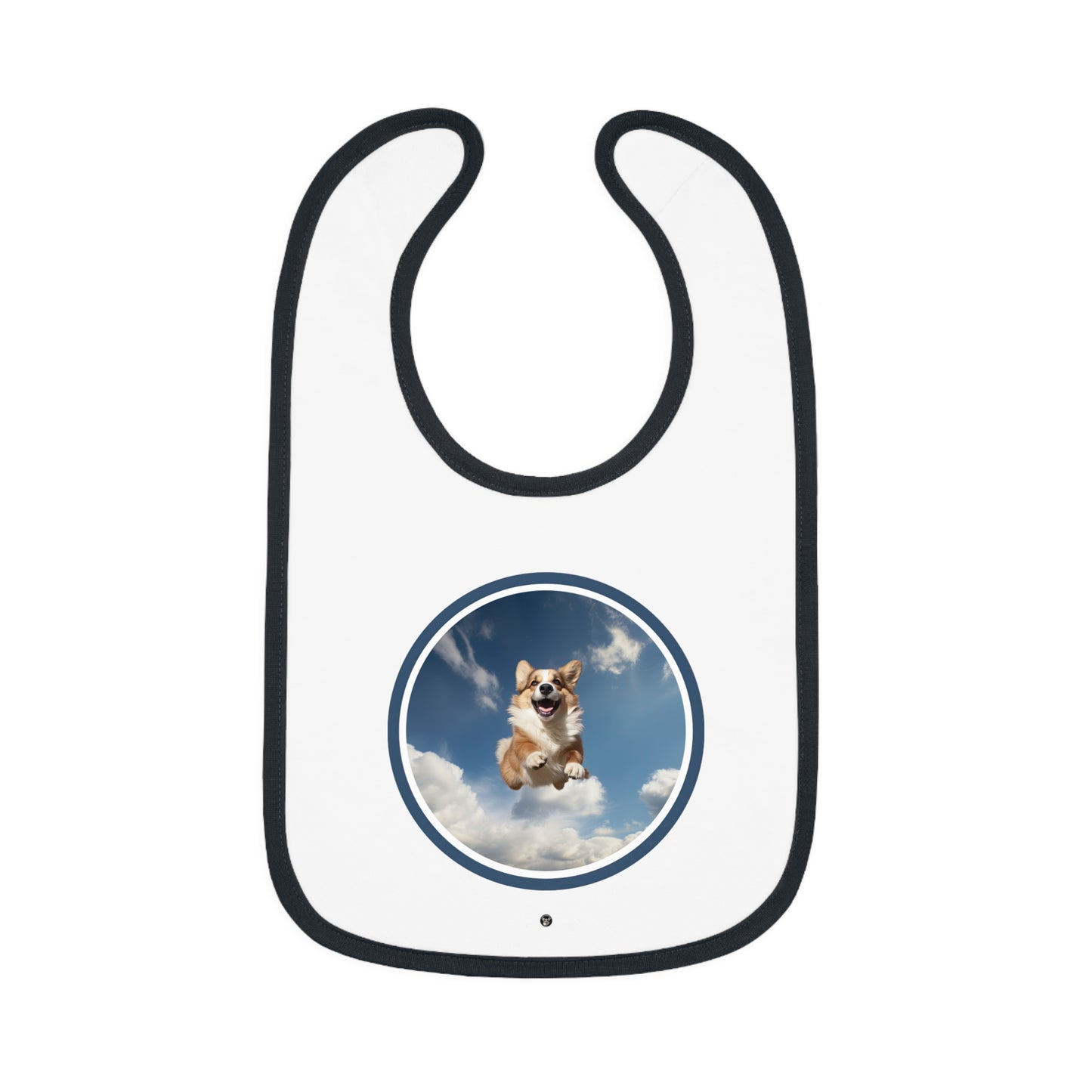 Flying Corgi - Baby Bib