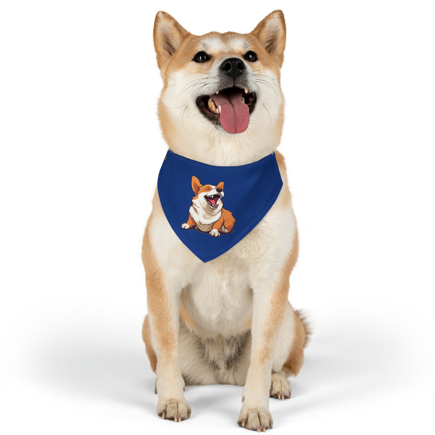 Comical Corgi - Bandana Collar