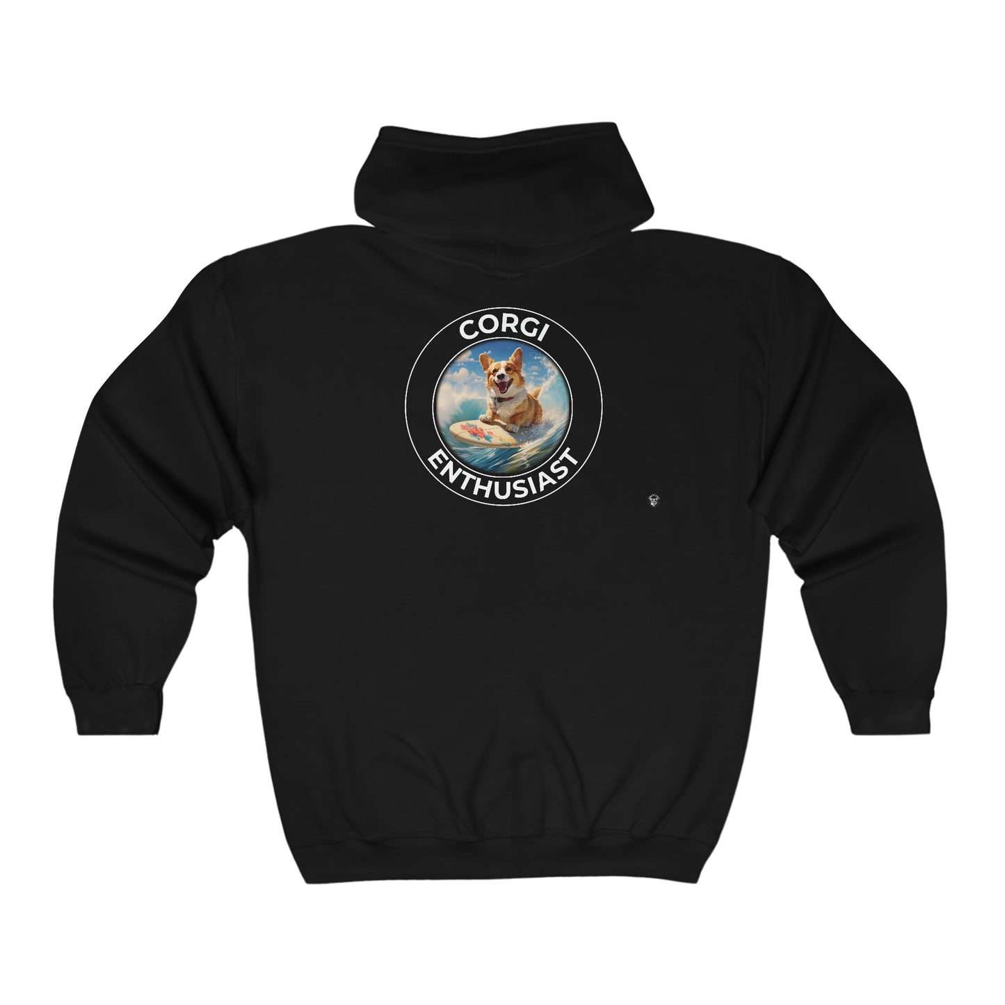 Corgi Enthusiast - Zip Hoodie