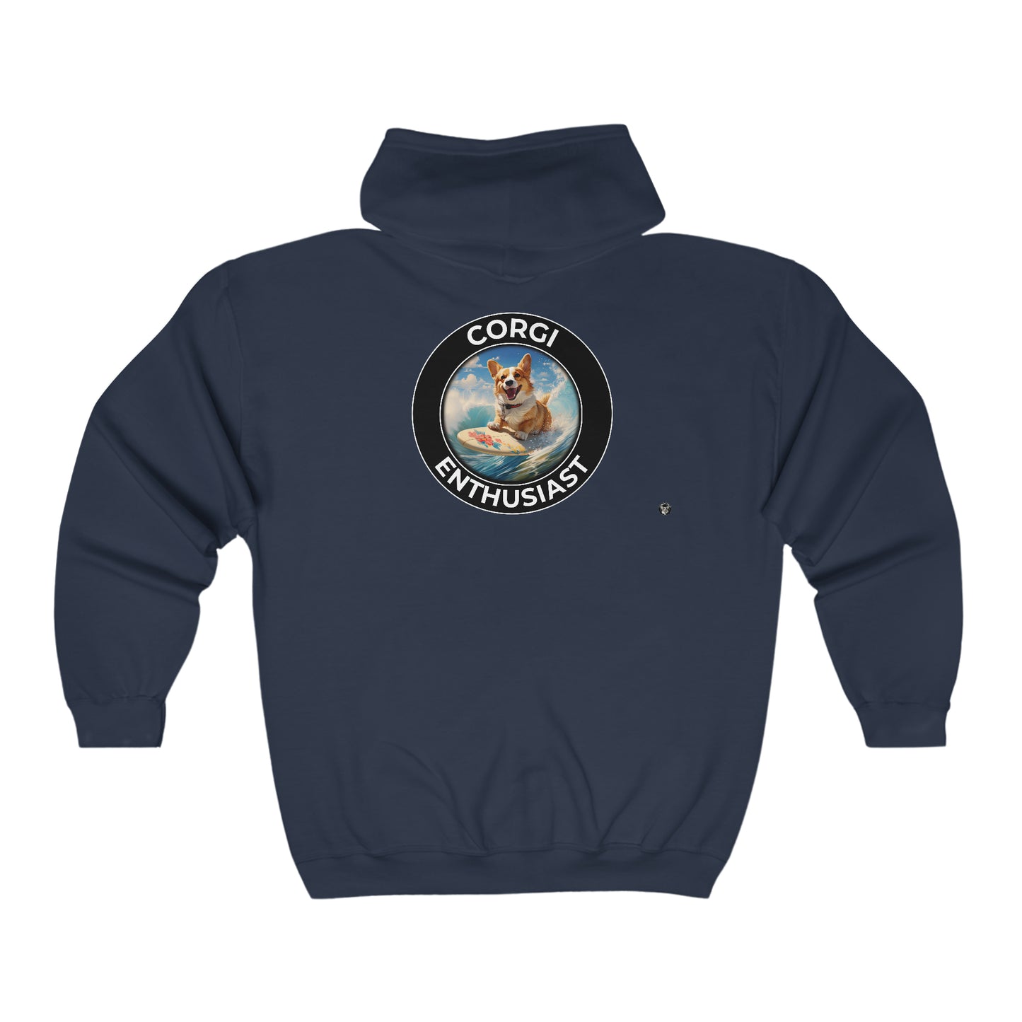 Corgi Enthusiast - Zip Hoodie