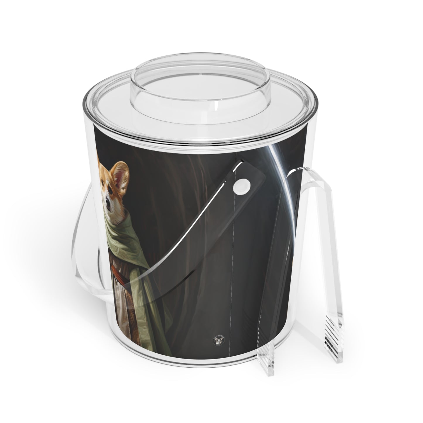 Jedi Corgi - Ice Bucket with Tongs