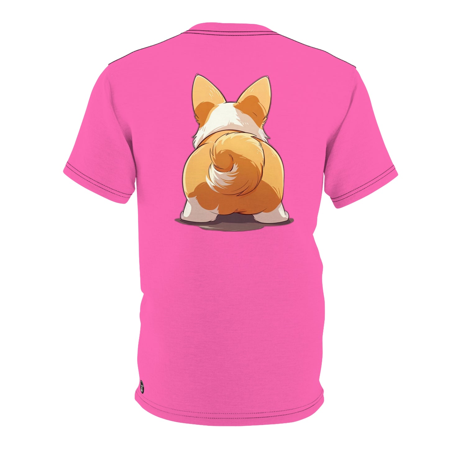 Have a Wiggly Day Unisex Bold Tee in Pink