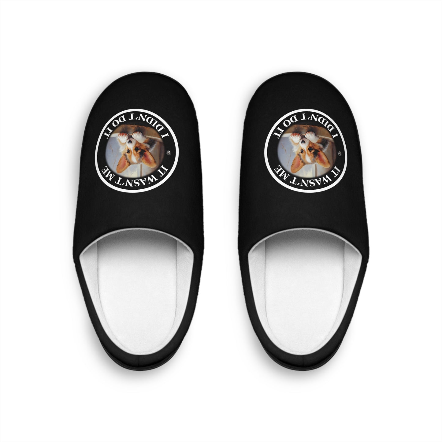 It Wasn't Me...I Didn't Do It - Men's Slippers