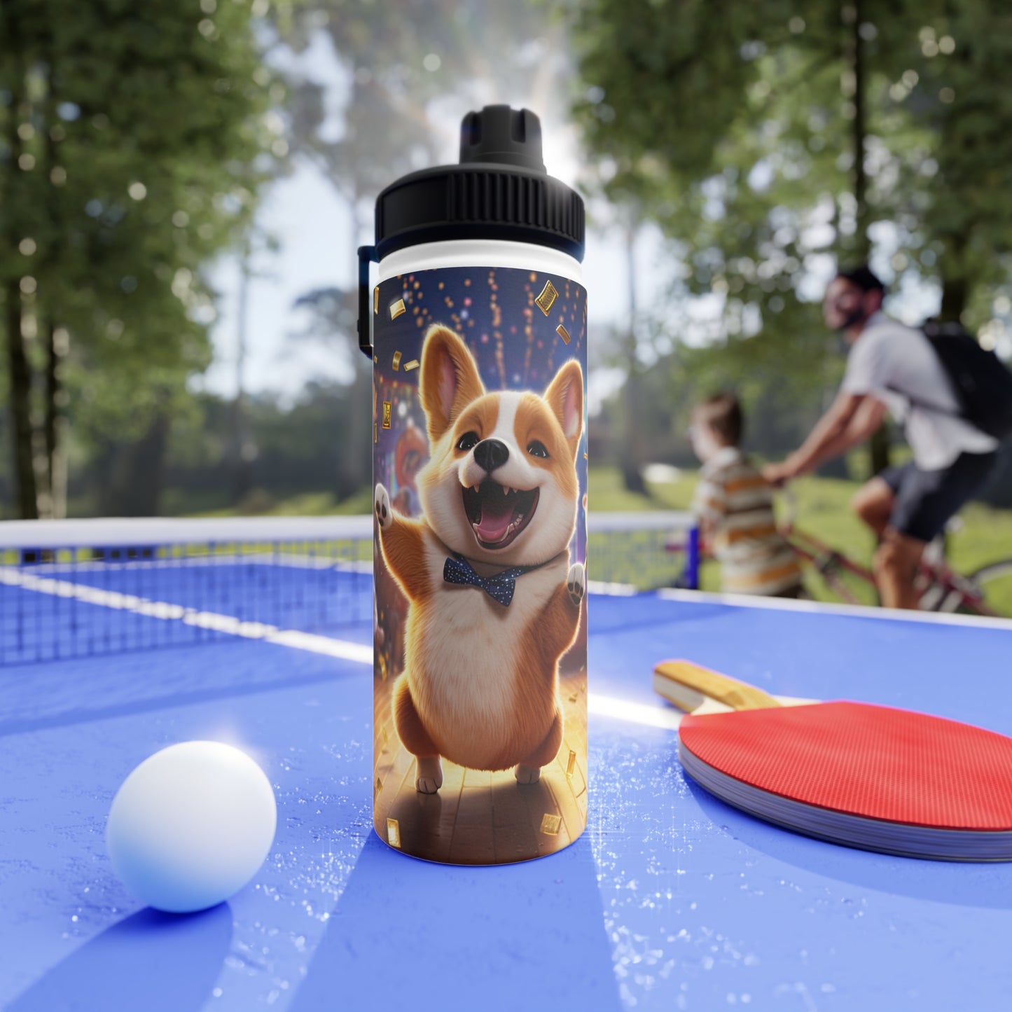 Party Pup - Water Bottle with Sport Lid