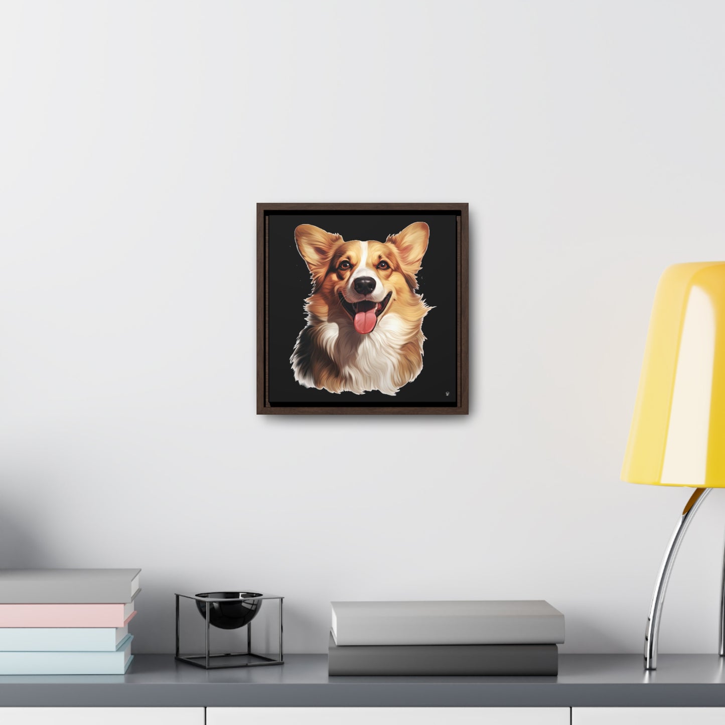 The Celebrity - Framed on Canvas