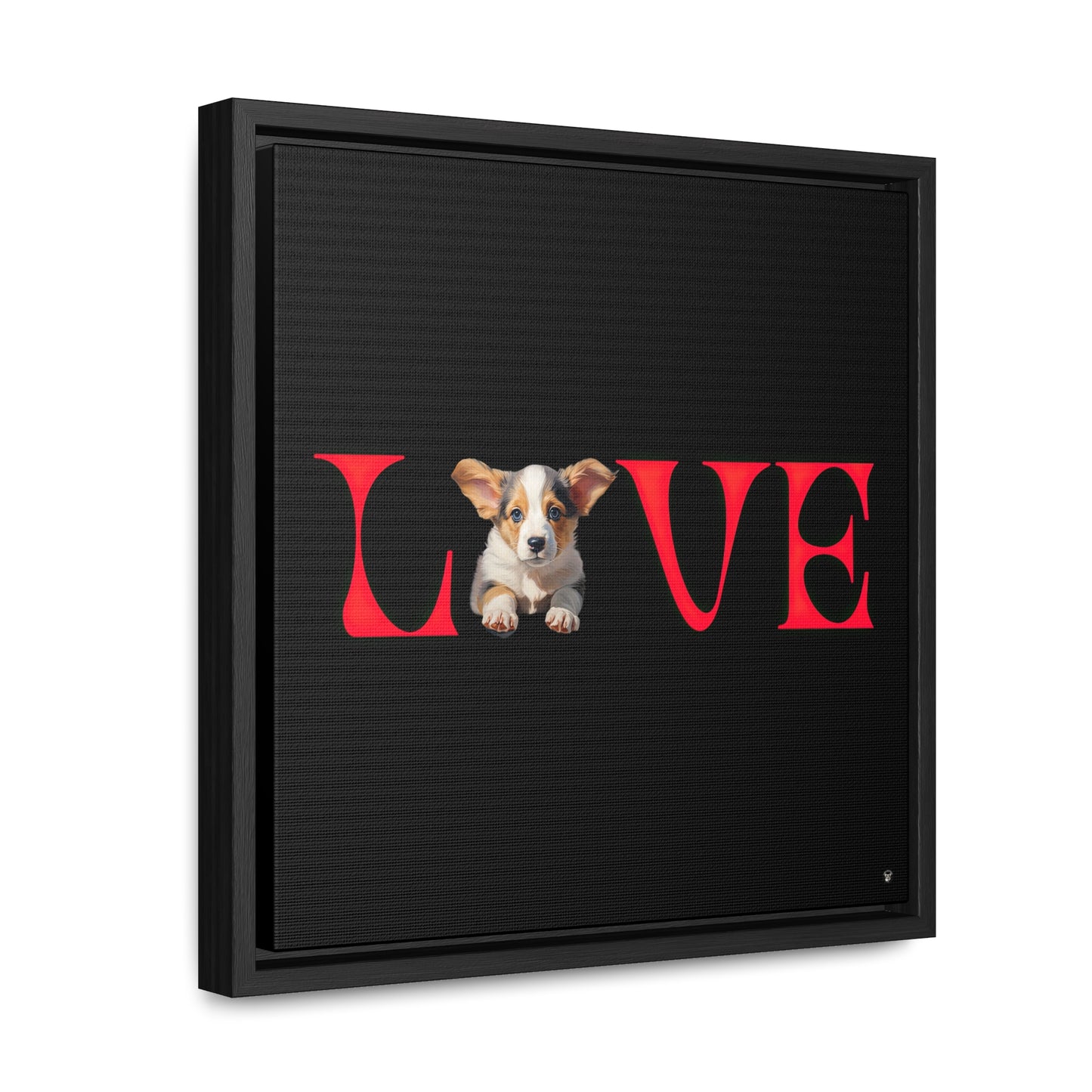 LOVE - Framed on Canvas