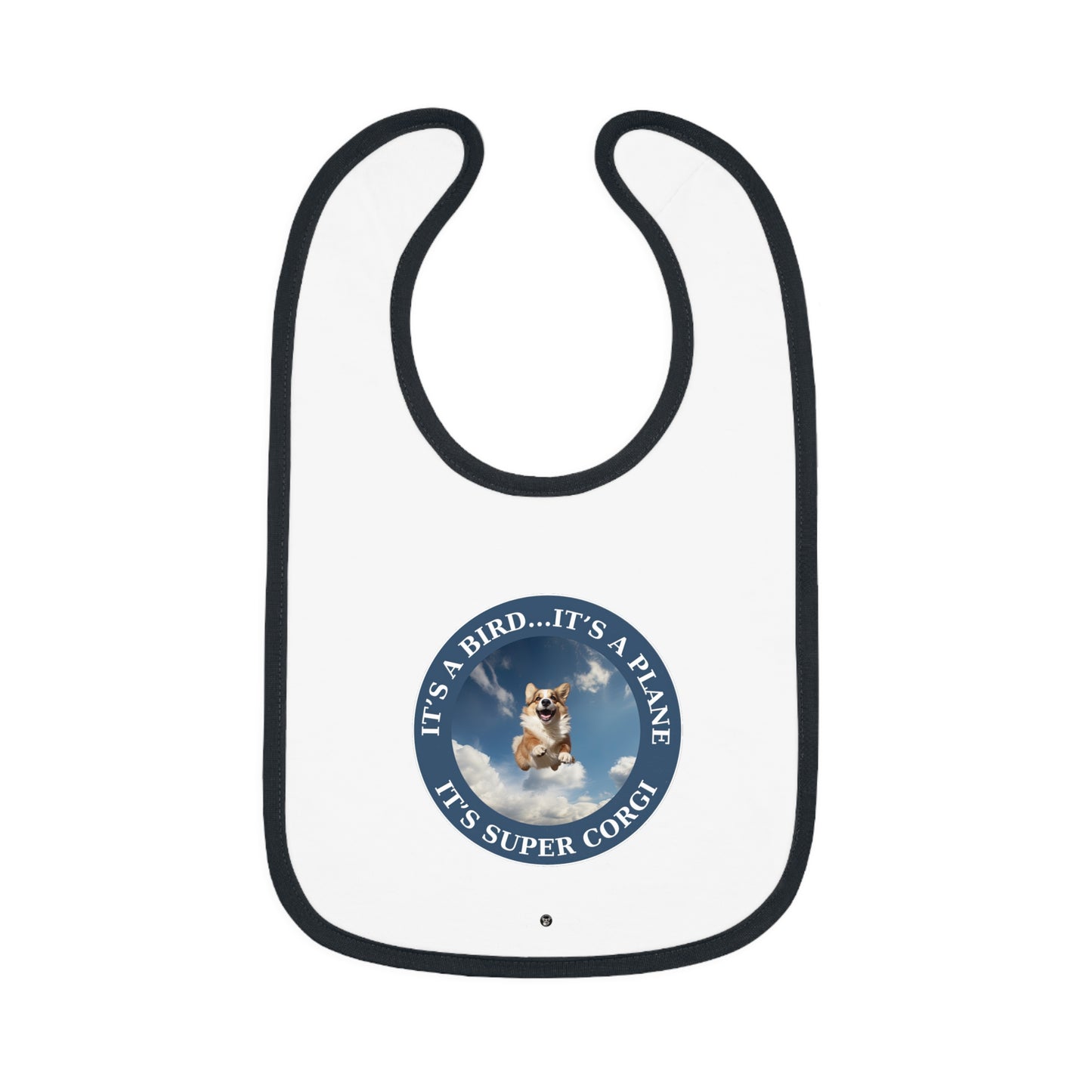 Super Corgi - Baby Bib