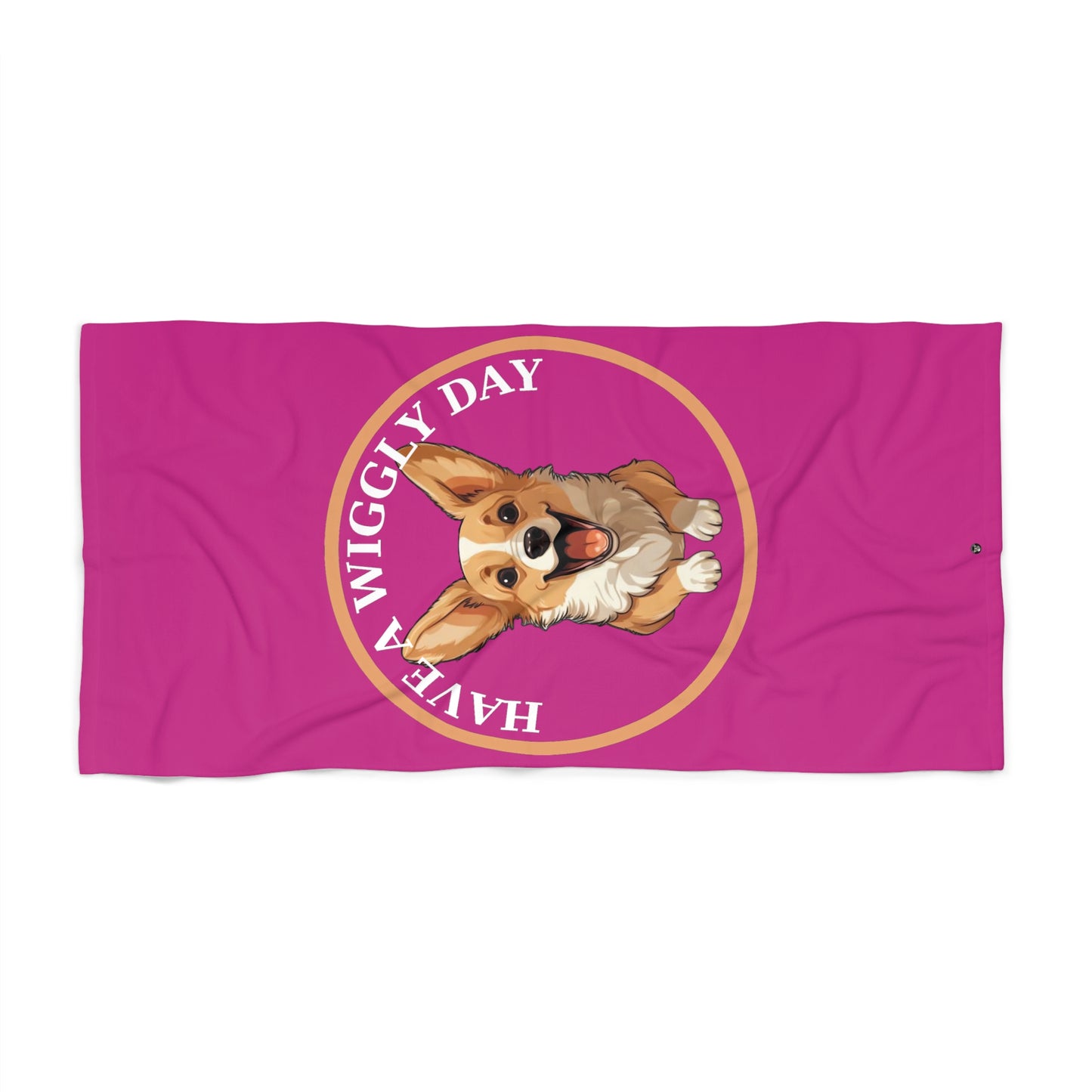 Have a Wiggly Day - Beach Towel