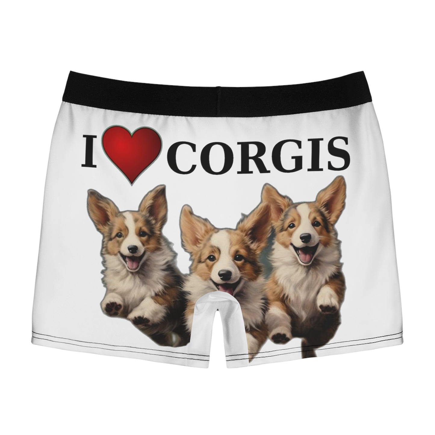 I Heart Corgis Boxer Briefs