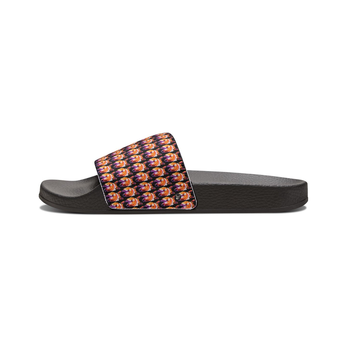 Corgi Butt Mosaic - Men's Slide Sandals