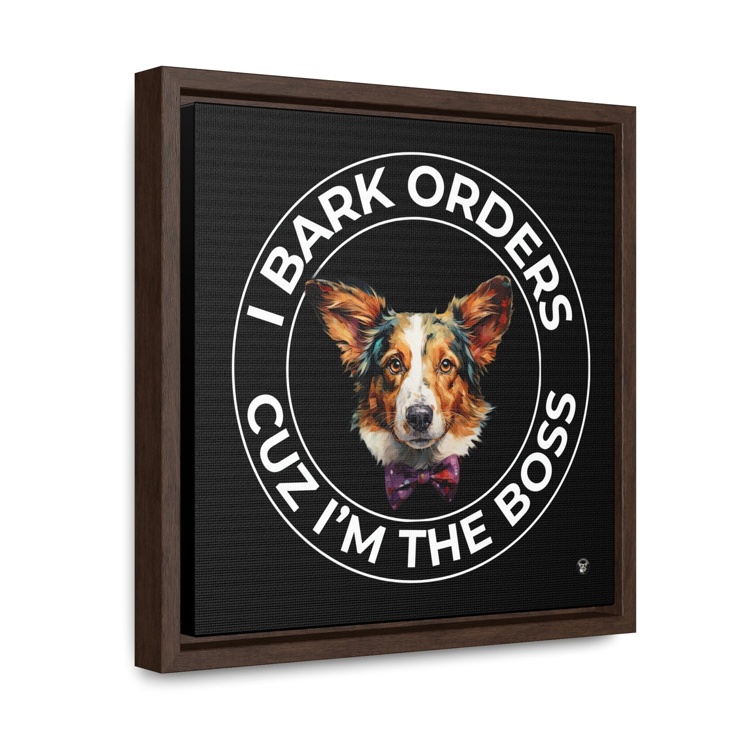 The Boss - Framed on Canvas