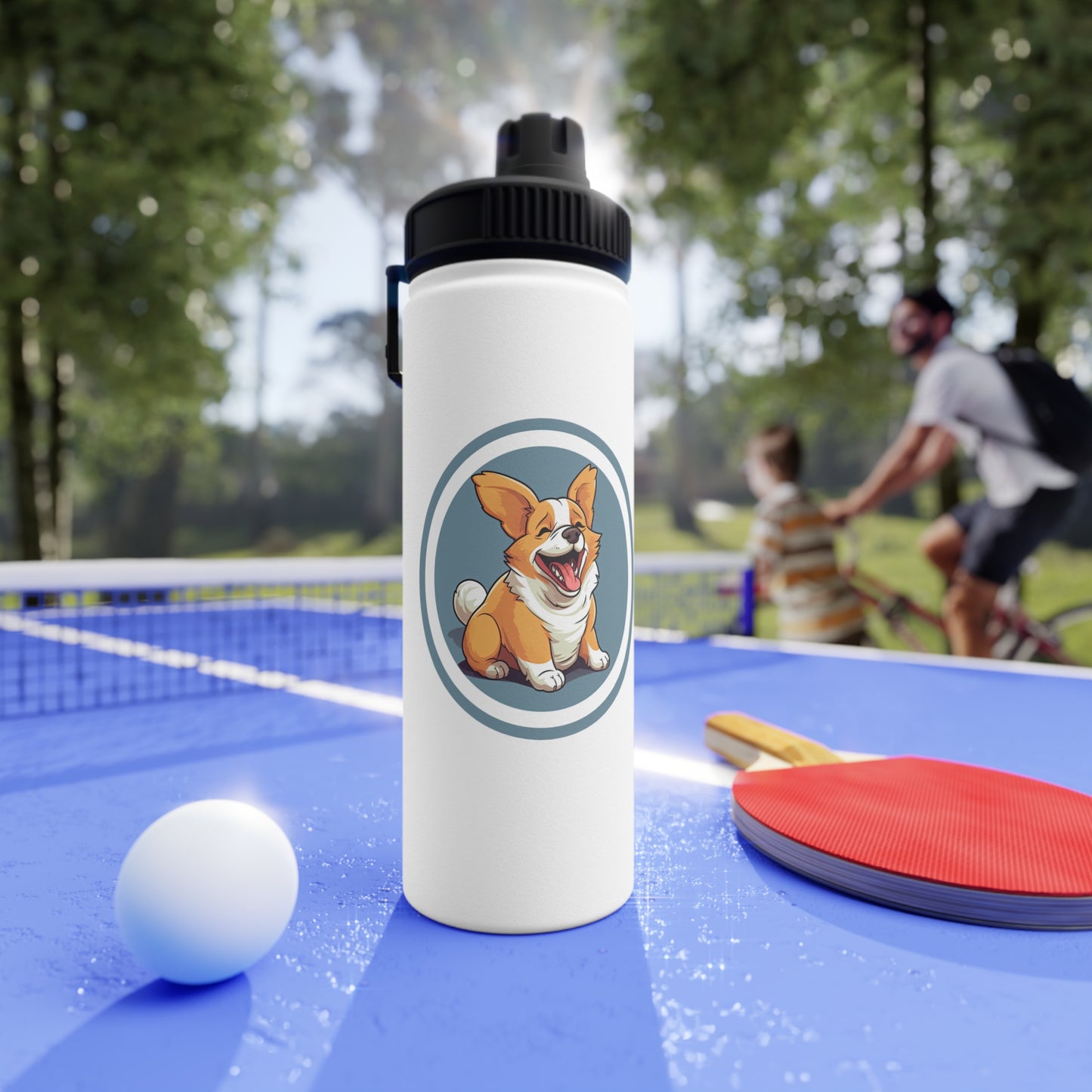 Jolly Jiggler - Water Bottle with Sport Lid