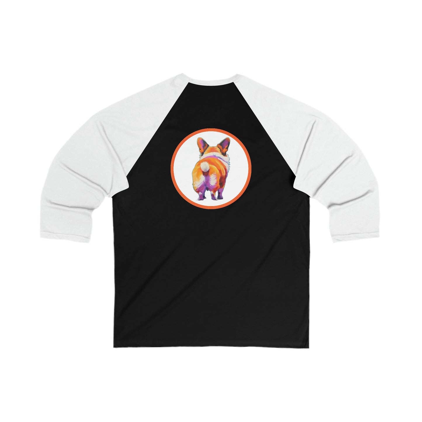Corgi Butt - Baseball Shirt