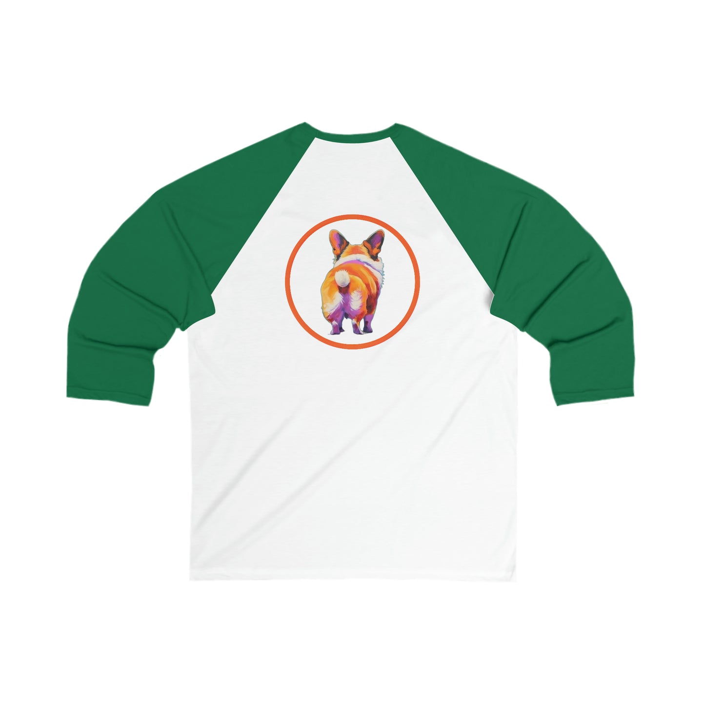 Corgi Butt - Baseball Shirt