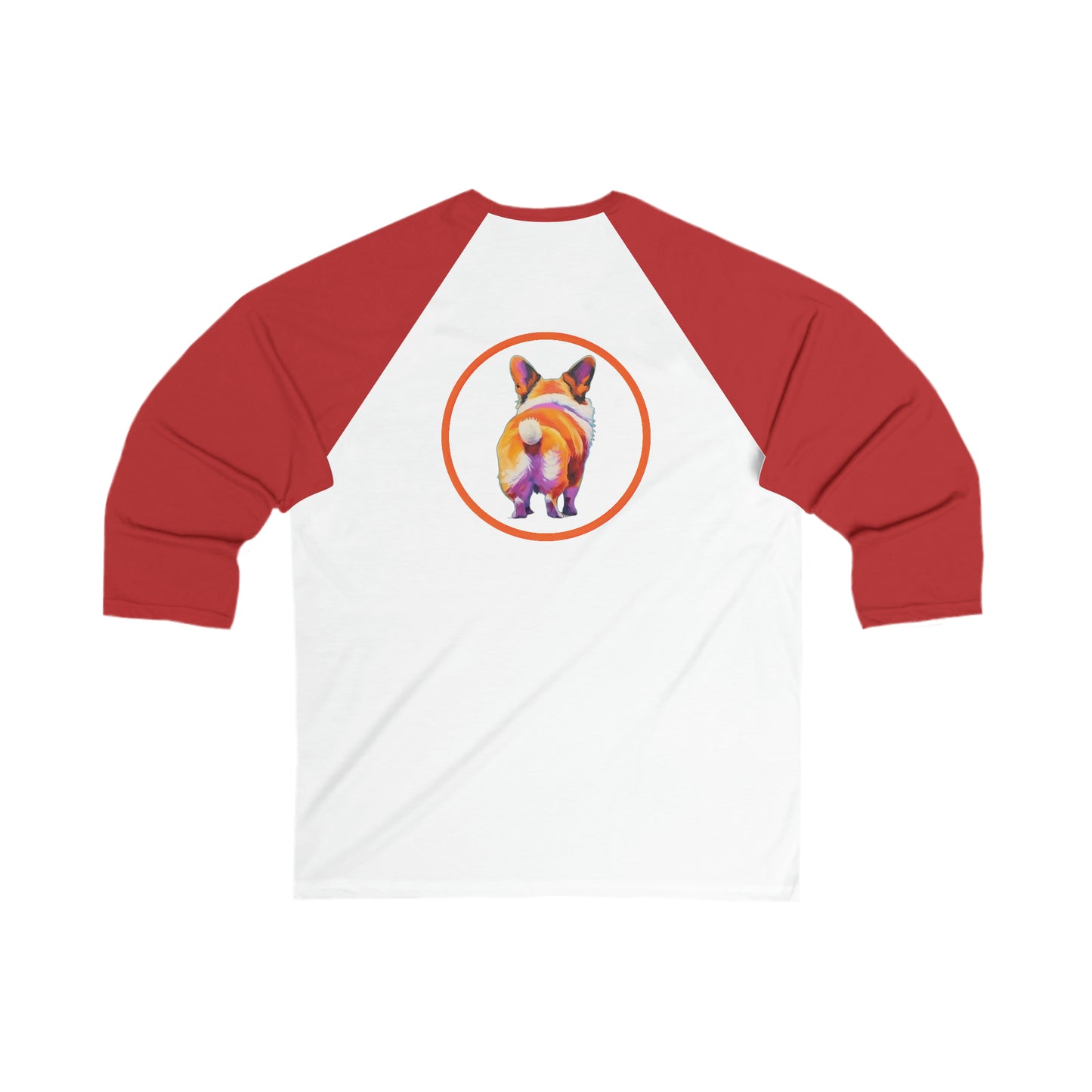 Corgi Butt - Baseball Shirt