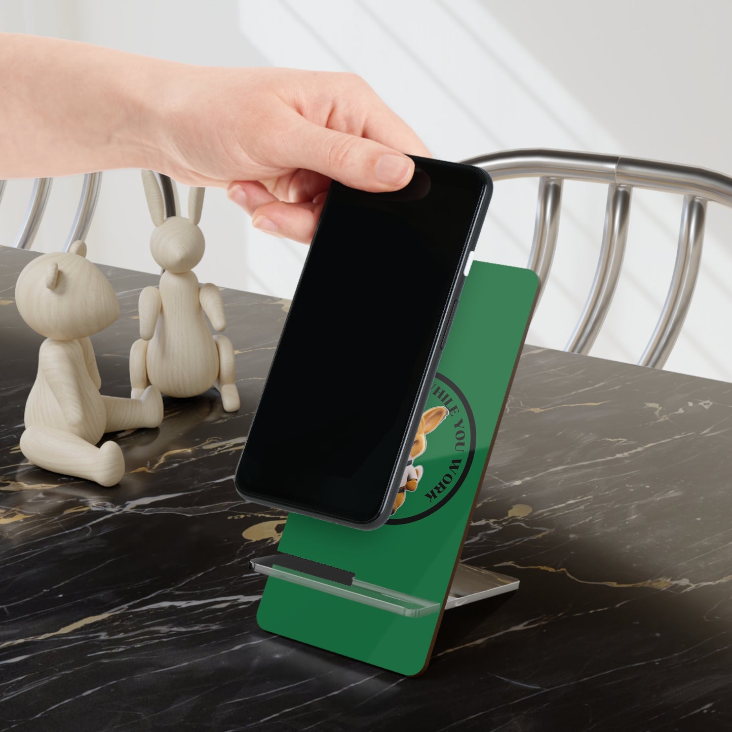 Wiggle While You Work - Phone Stand