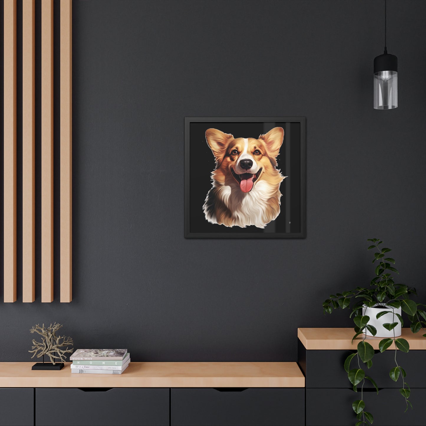 The Celebrity - Framed Print