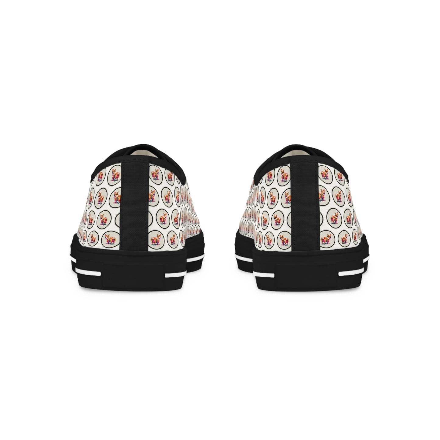 The Observer Mosaic - Men's Low Top Sneakers