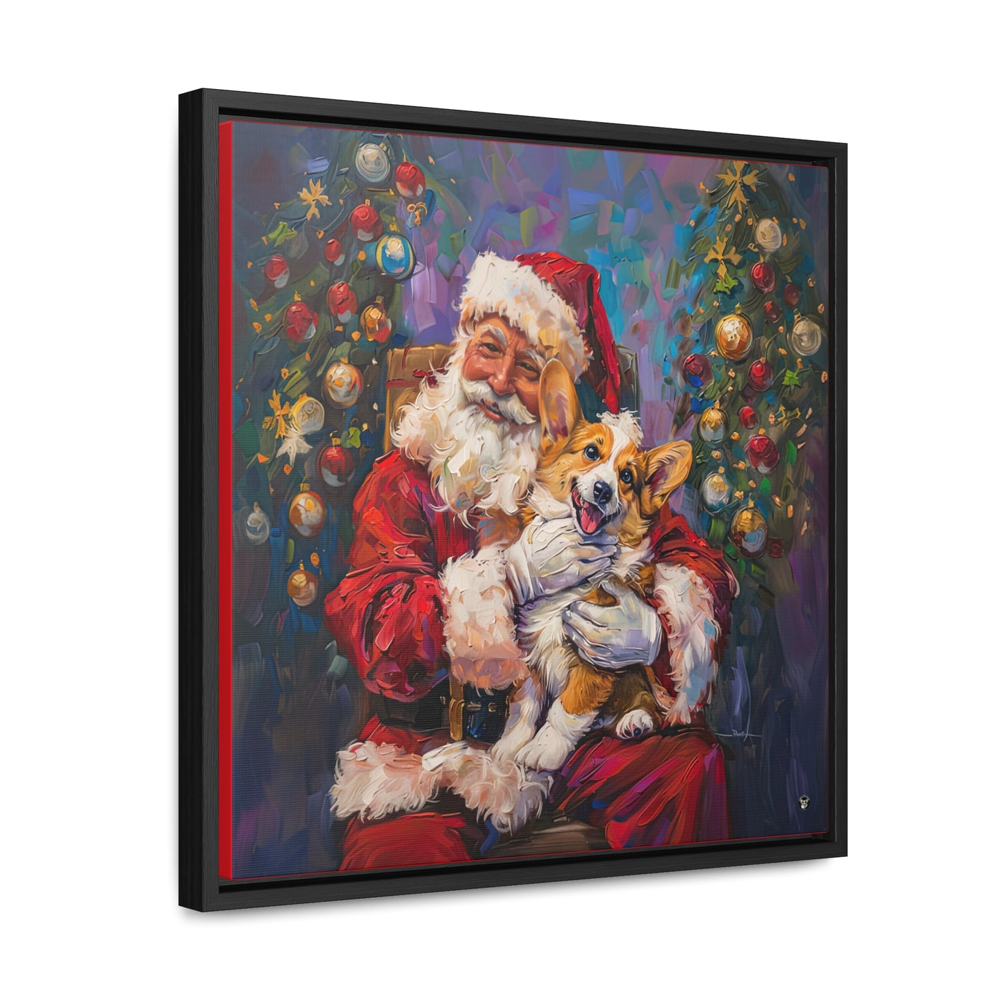 Nice List - Framed on Canvas
