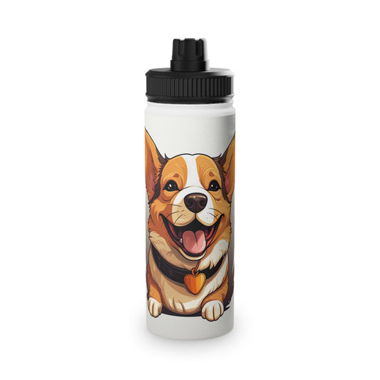Puppy Love - Water Bottle with Sport Lid