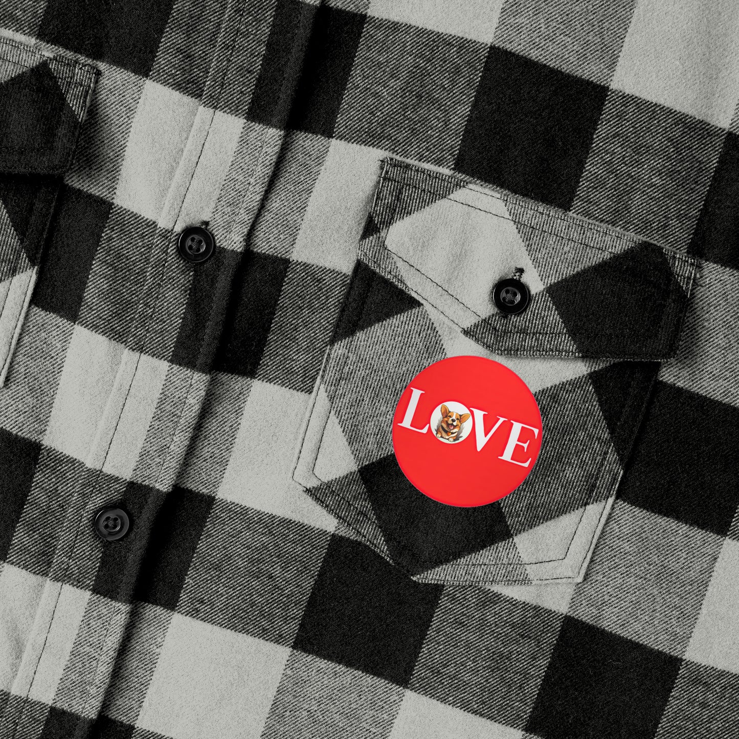 More Love - Flannel Shirt