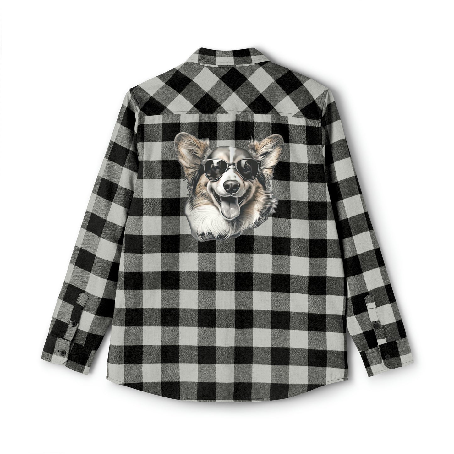 Corgi Cool - Flannel Shirt