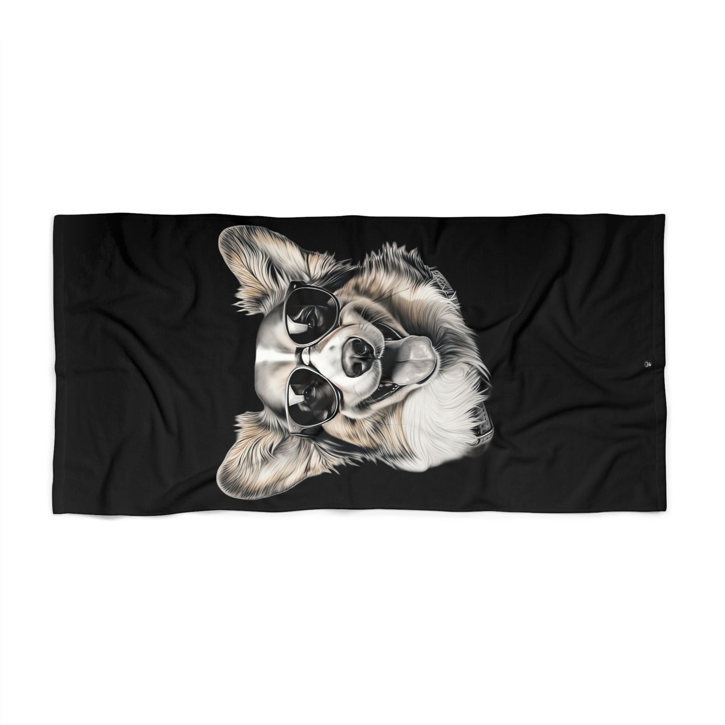 Corgi Cool - Beach Towel