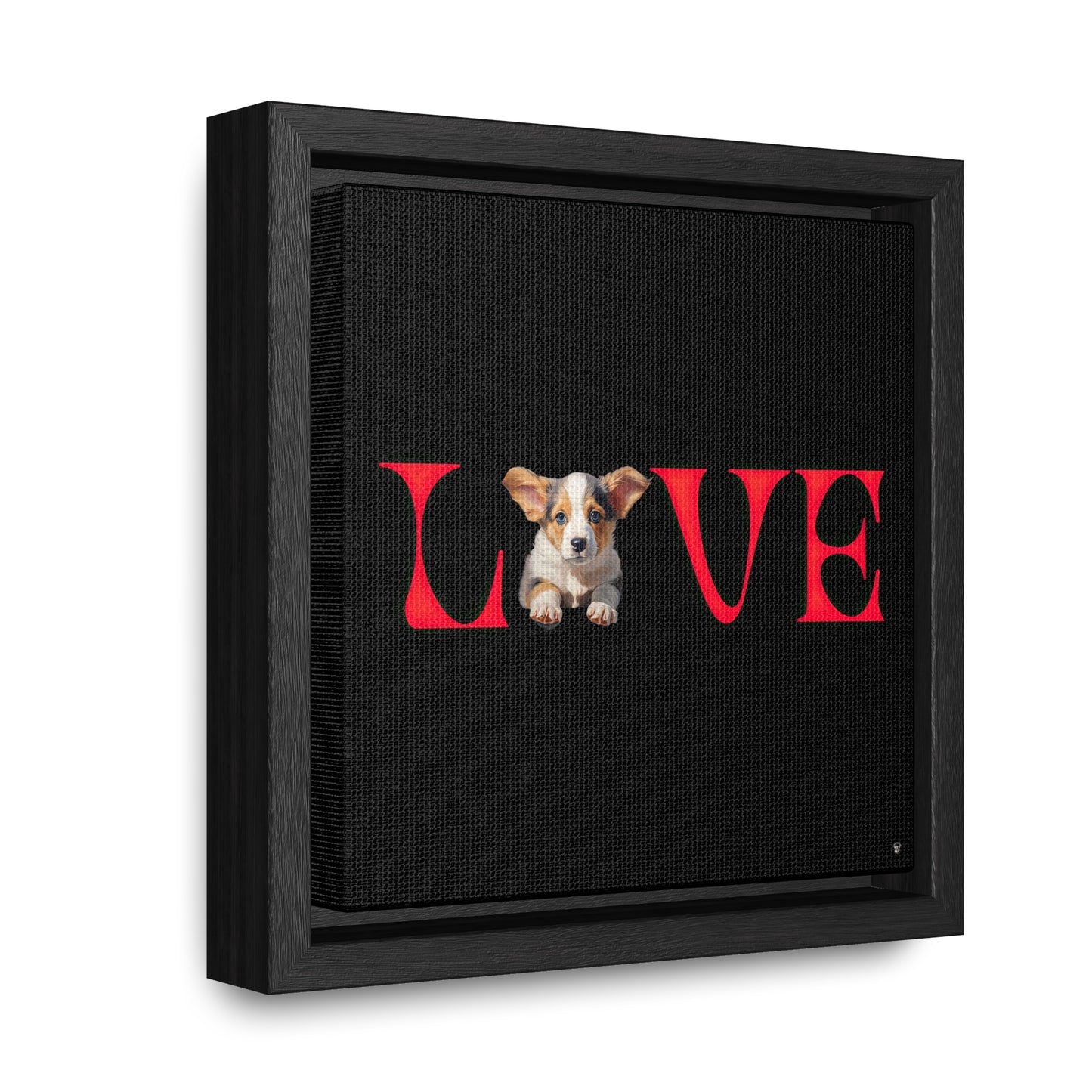 LOVE - Framed on Canvas